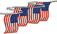 U.S. Flag Pennants